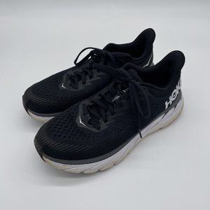 Hoka One One Clifton 7 Women's 7.5 B Black Shoes Running Sneakers